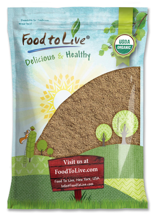 Organic Psyllium Husk Powder, 10 Pounds — Non-Gmo, Kosher, Raw, Vegan — by