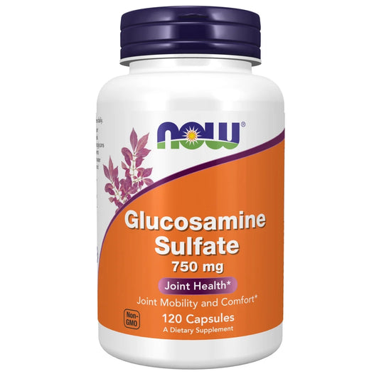 Supplements, Glucosamine Sulfate 750 Mg, 120 Veg Capsules